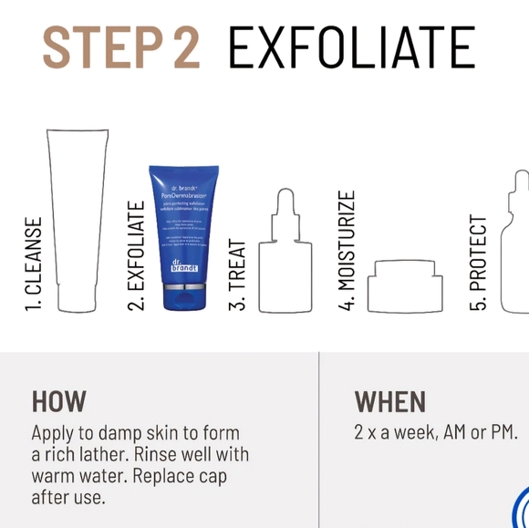 NWT dr. Brandt PoreDermabrasion Pore Perfecting Exfoliator. - Picture 7 of 7
